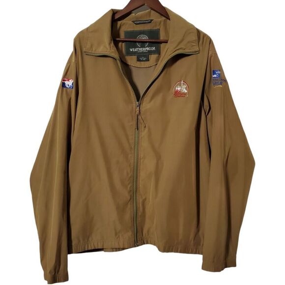 VTG RARE Weatherproof 1998 Belmont Stakes NTRA Full Zip Jacket Size XL Mens - Picture 2 of 10